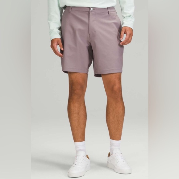 Lululemon Men’s Commission Classic Fit Short 7" *Cord- Lunar Rock/ Size 31 - Picture 1 of 8